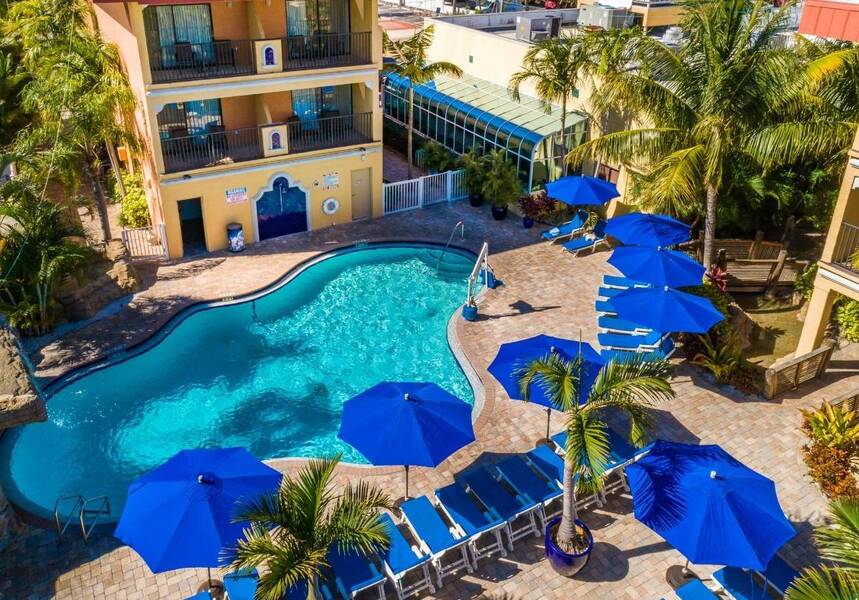 Coconut Cove AllSuites Hotel Clearwater, Florida On the Beach