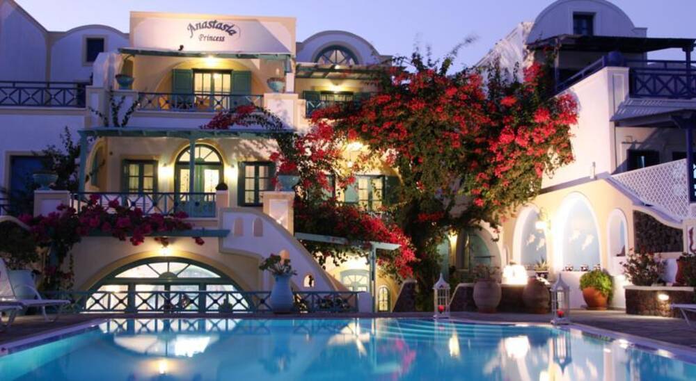 Anastasia Princess Studios Apartments Perissa Santorini On The Beach