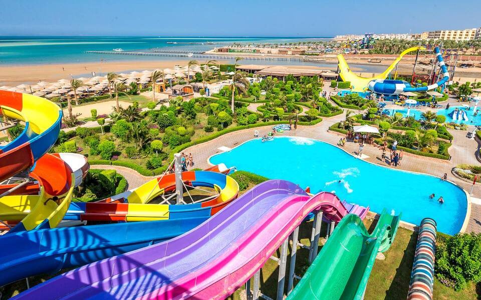 Hawaii Riviera Aqua Park Resort Hurghada Hurghada On The Beach