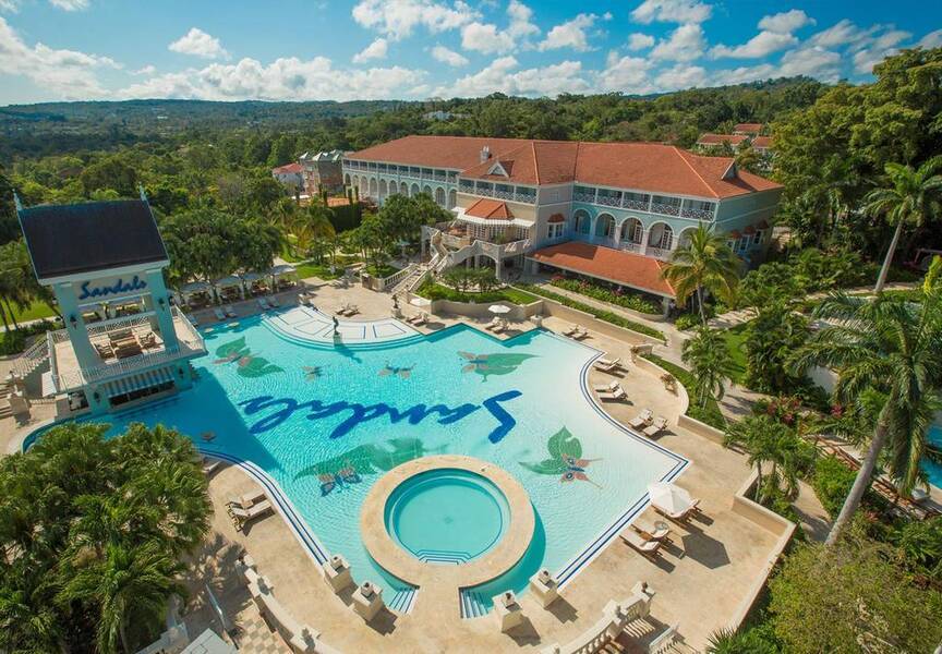 Sandals Ochi Beach Resort All Inclusive Adults Only Ocho Rios Jamaica On The Beach