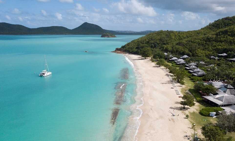 Hermitage Bay Jolly Harbour North Antigua On The Beach