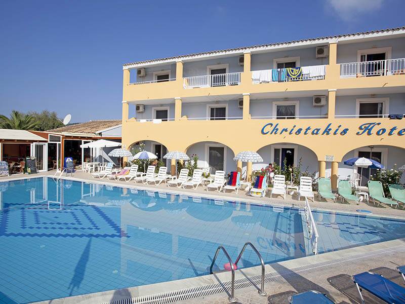 Christakis Apartments Sidari Corfu On The Beach